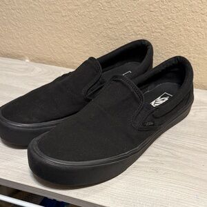 Vans Men's Classic Black Slip-On M11